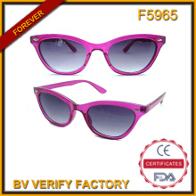 F5965 Lunettes de soleil Fashion colorés Fox Eye pour dames